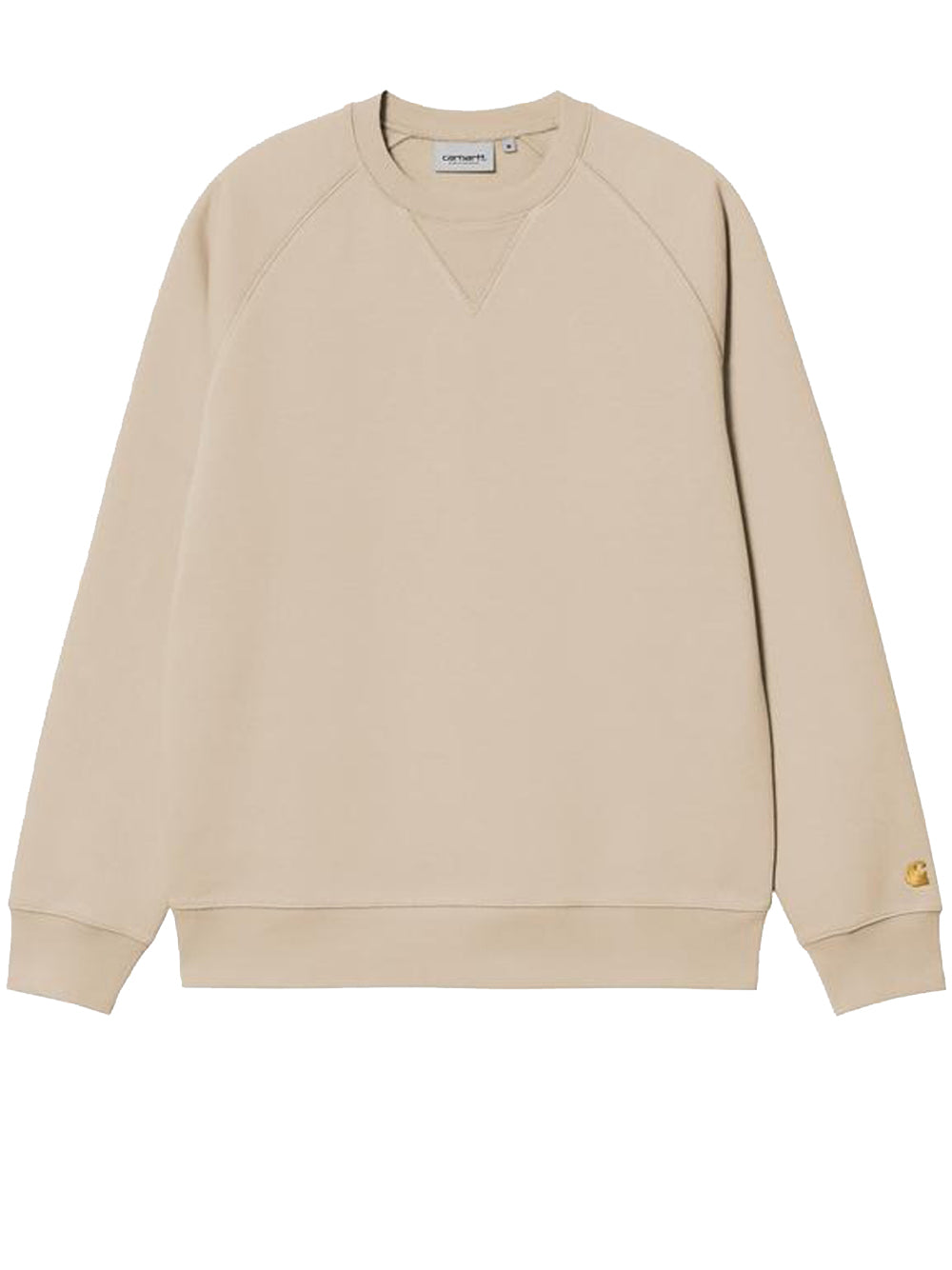 felpa chese uomo beige 