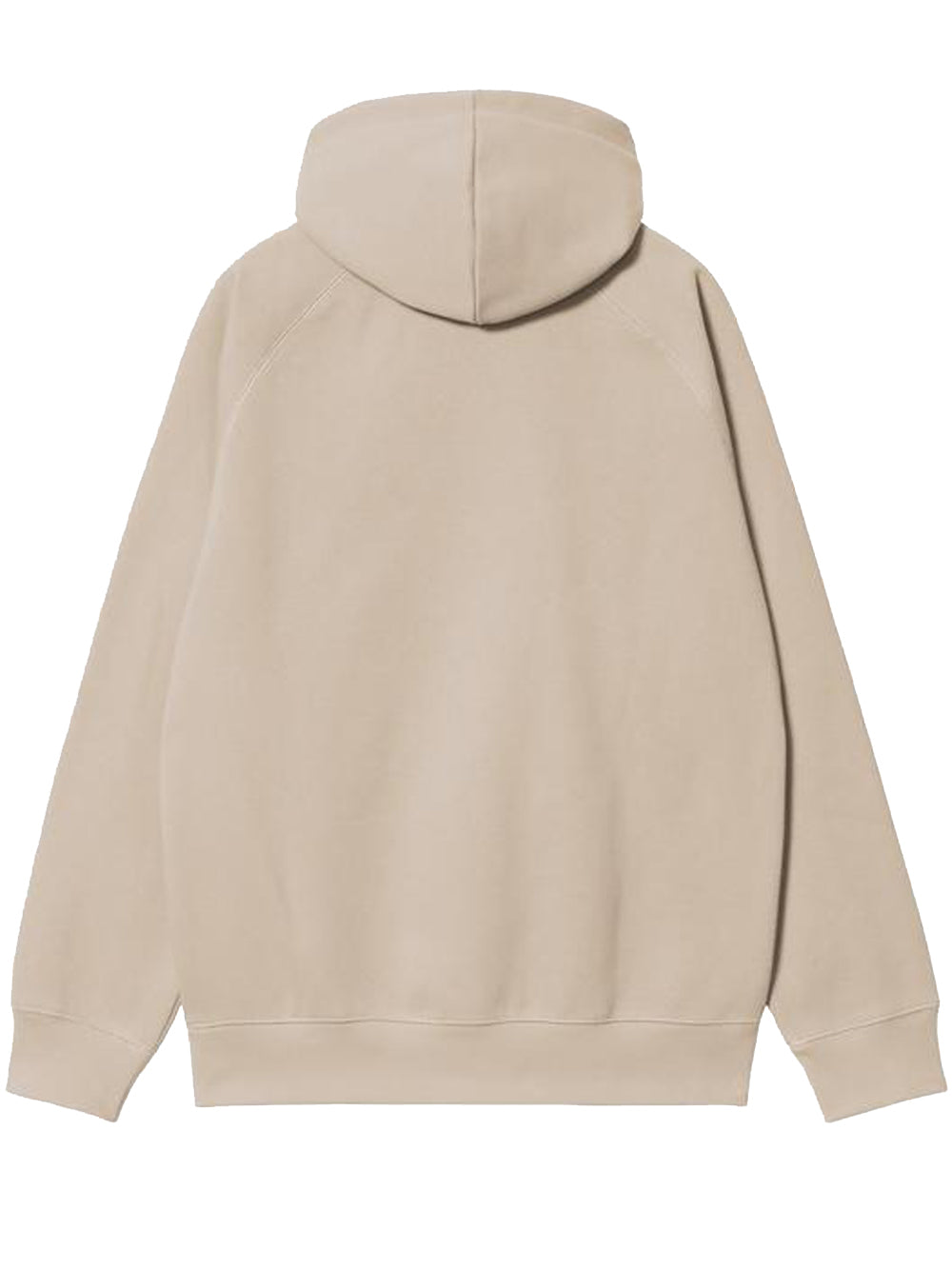 felpa chese hooded uomo beige 