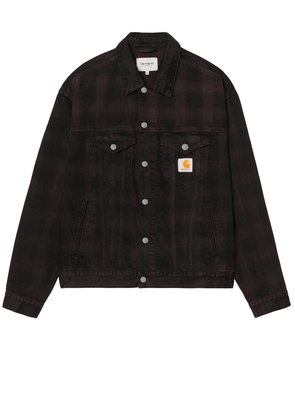 giacca everson trucker bera e palissandro 