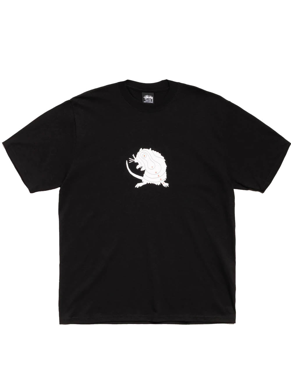 t-shirt long rage tee uomo nera 