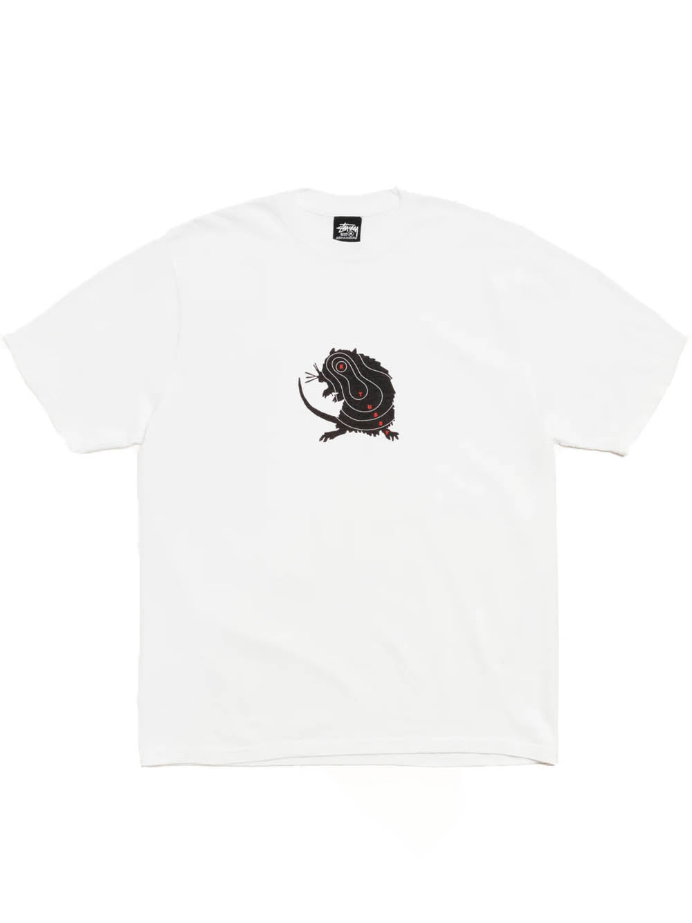 t-shirt long rage tee uomo bianca 