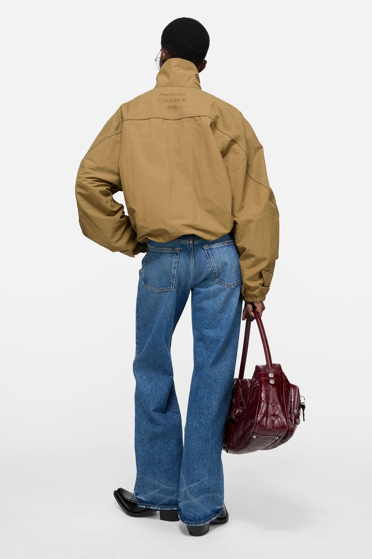 giacca nylon logo donna khaki 