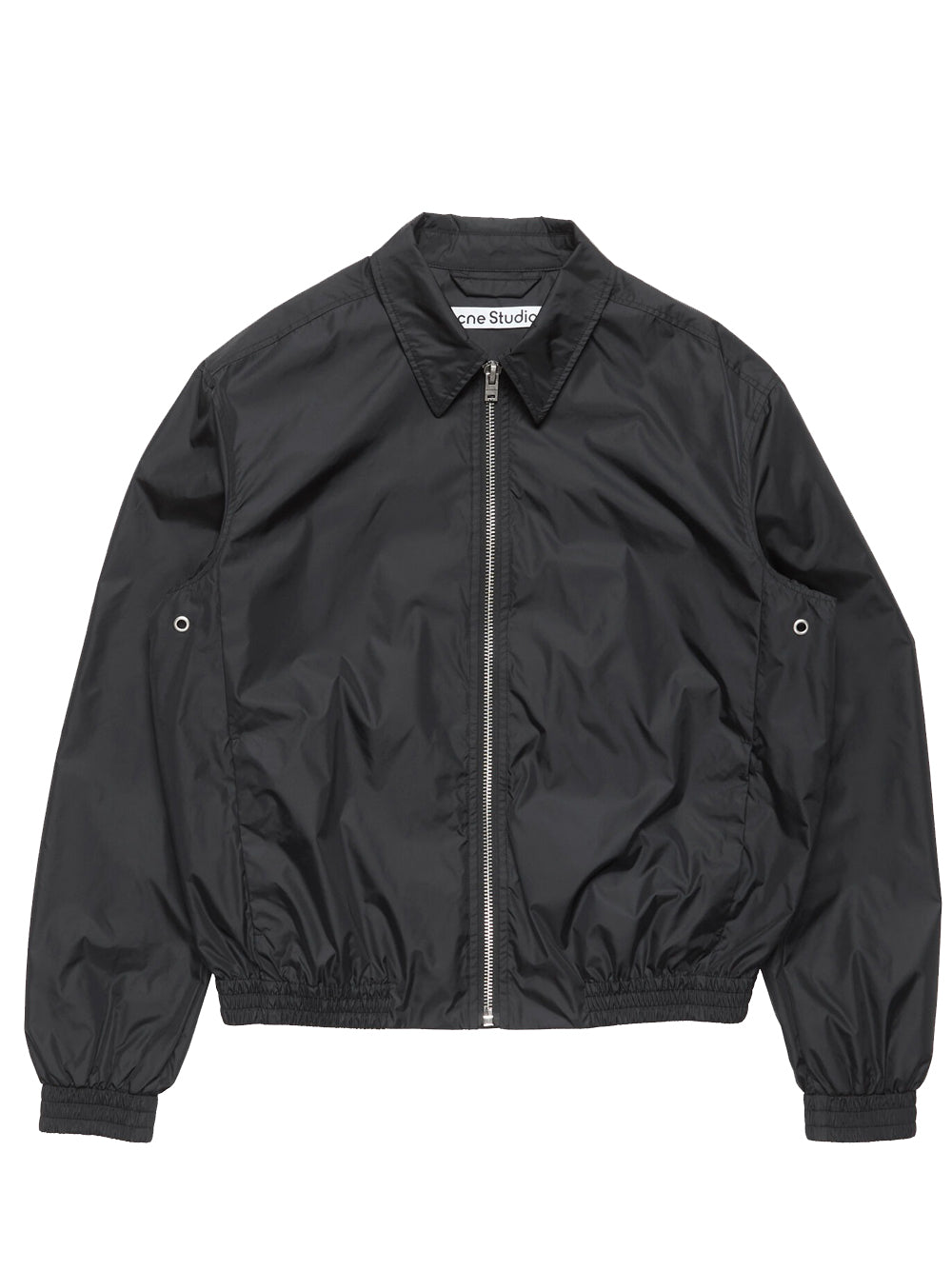 giacca lightweight nylon uomo nero 