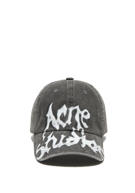 cappello gothic logo donna grigio 