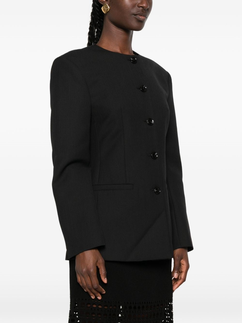 blazer huda donna nero 