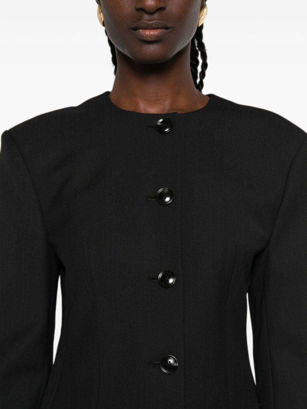 blazer huda donna nero 