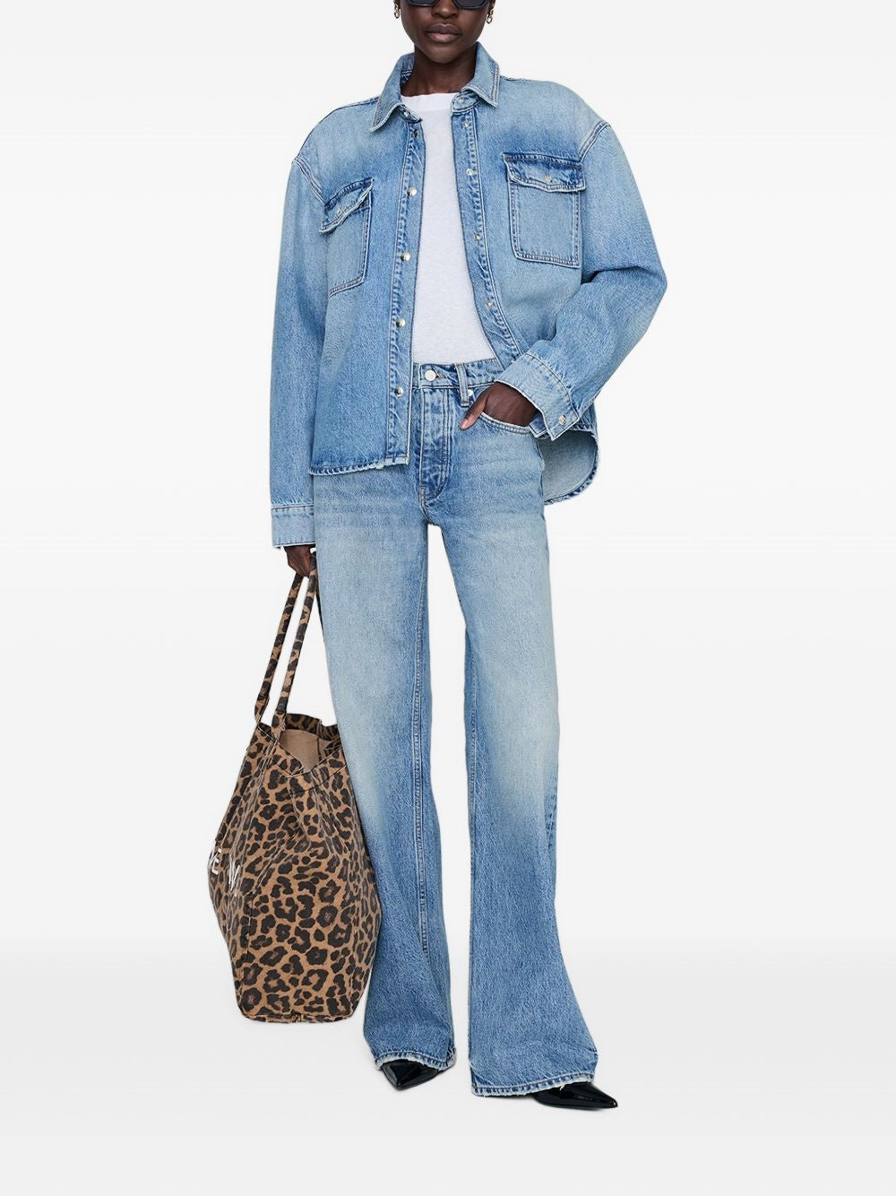 jeans hugh donna blu 