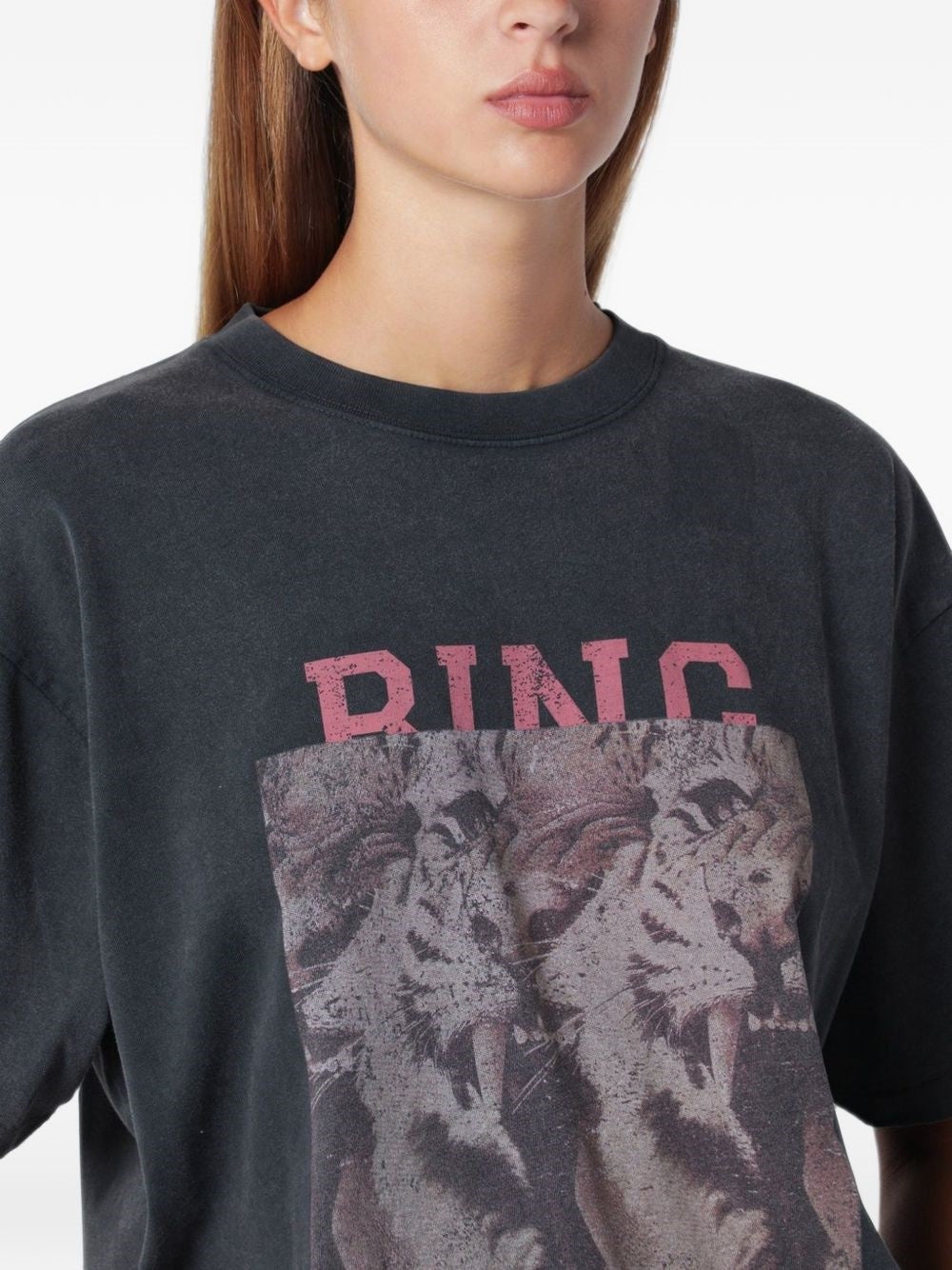 t-shirt cade tiger bing donna nera 