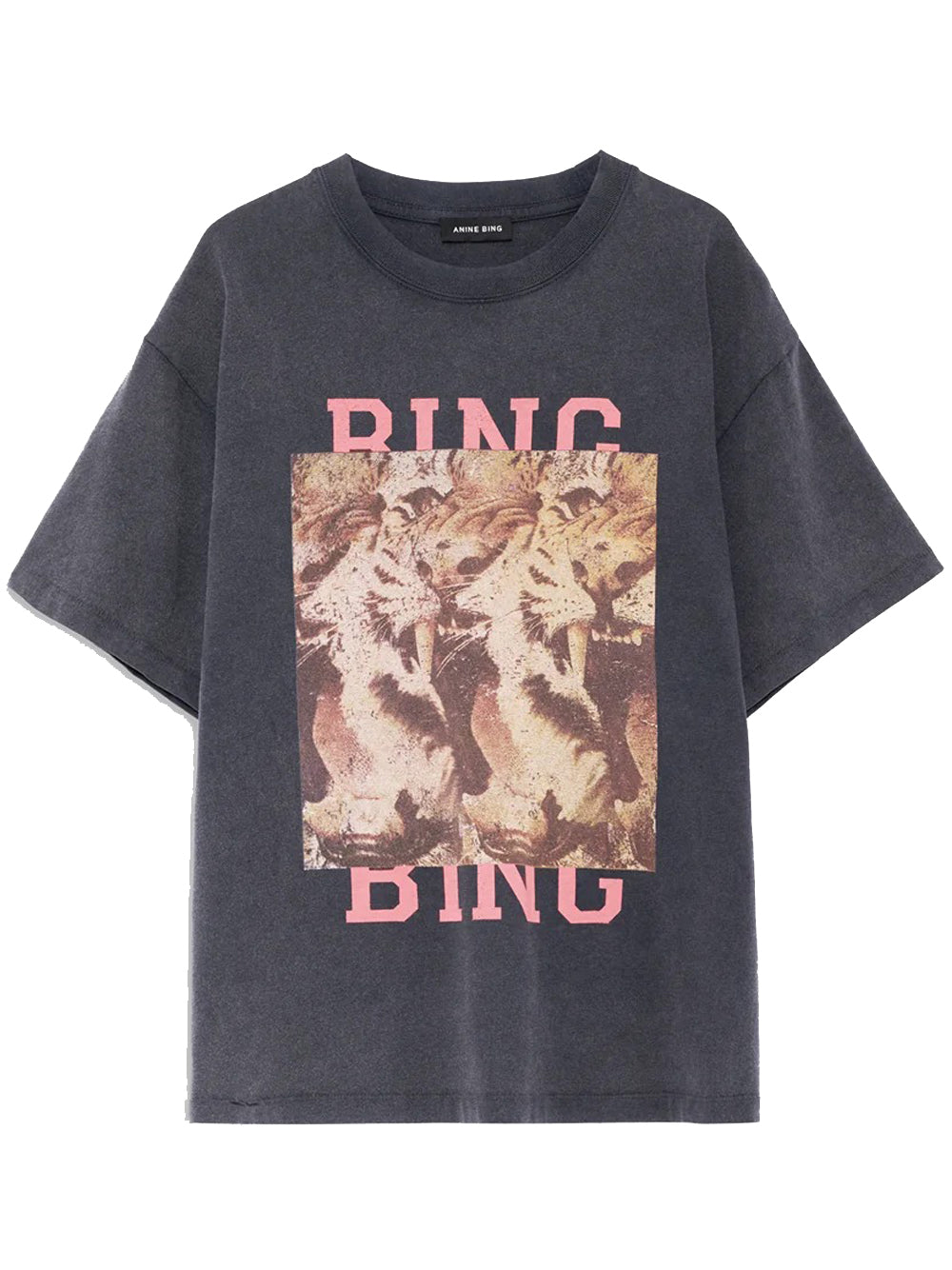 t-shirt cade tiger bing donna nera 