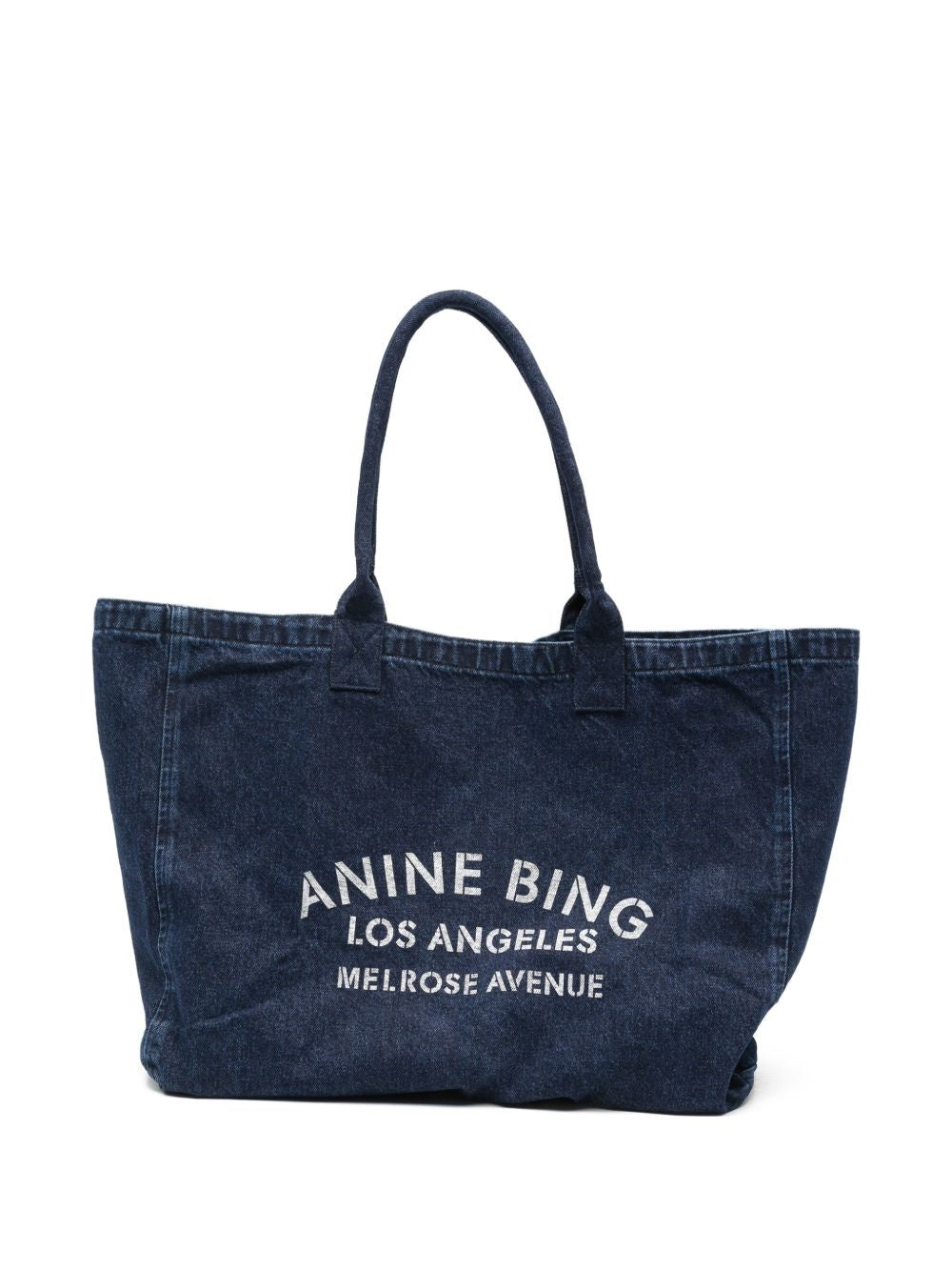 tote bag leo denim woman blu 