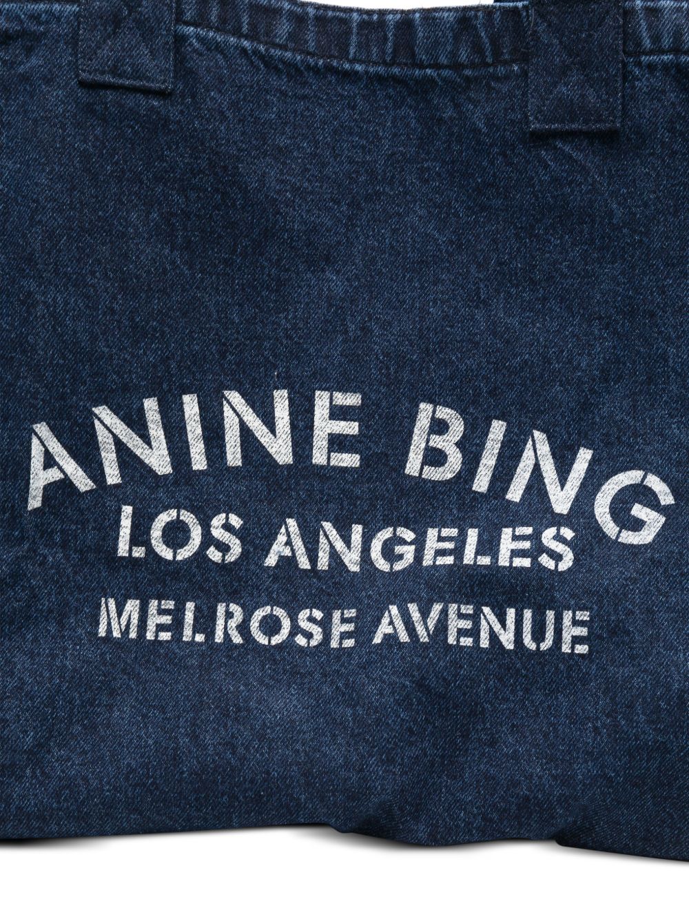 tote bag leo denim woman blu 