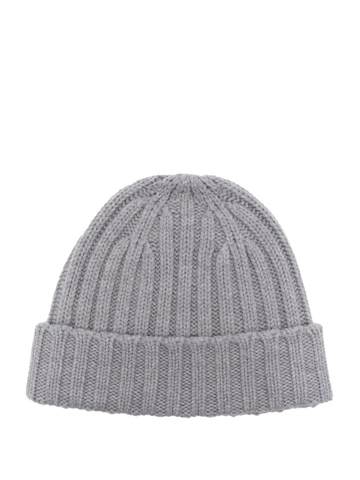 cappello beanie uomo grigio 