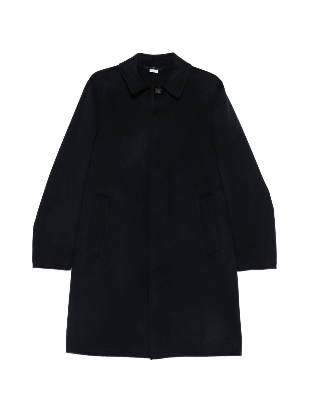 cappotto virtuoso double uomo nero 