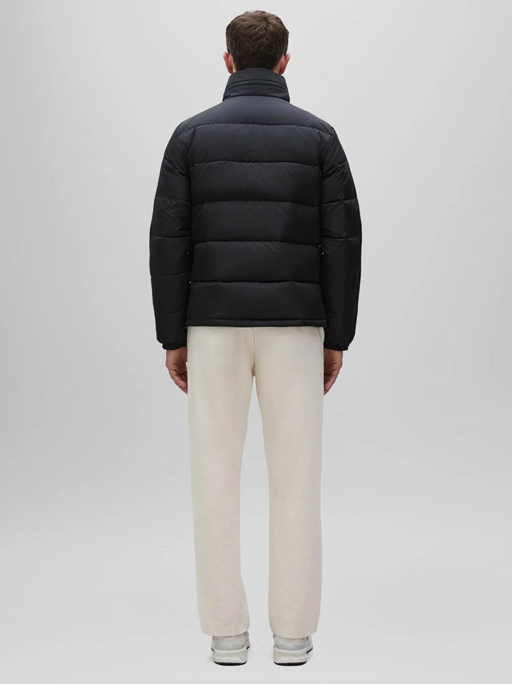 giacca piumino pocoelastica re-quilted uomo nera 