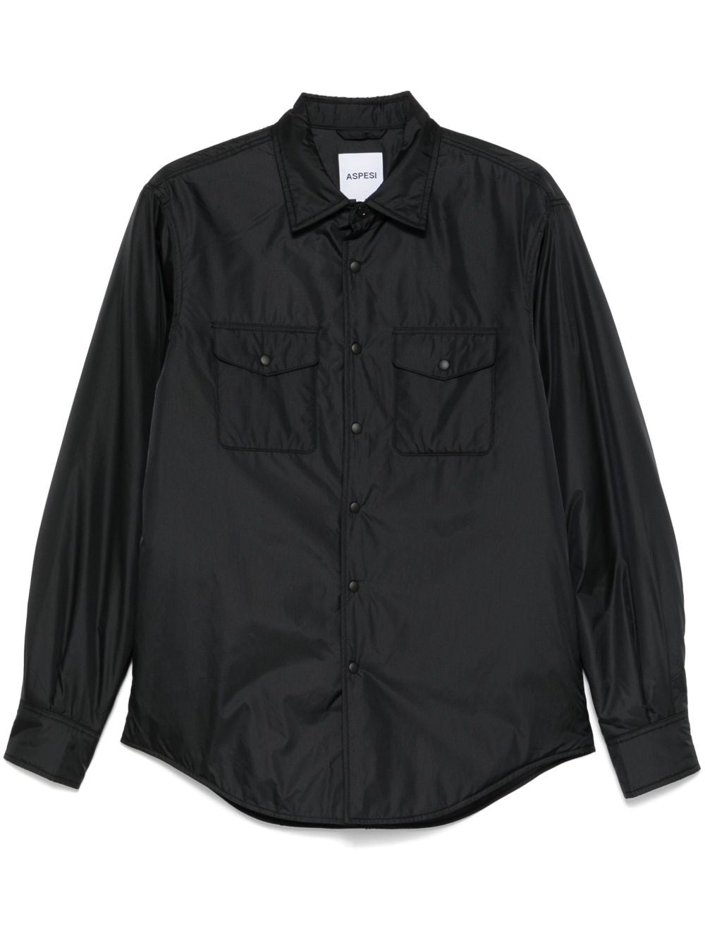 camicia imbottita 13+ uomo NERA 