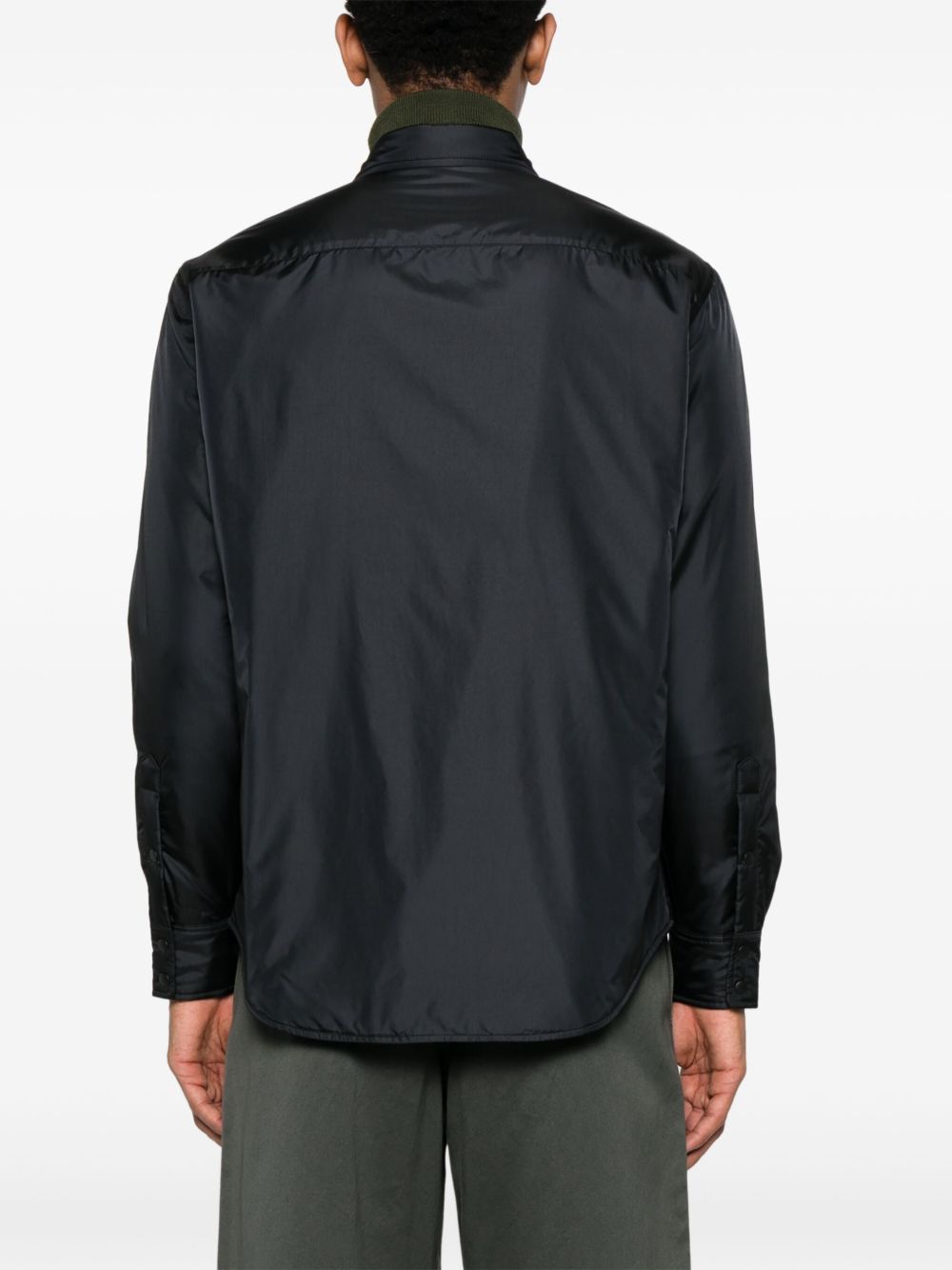 camicia imbottita 13+ uomo NERA 
