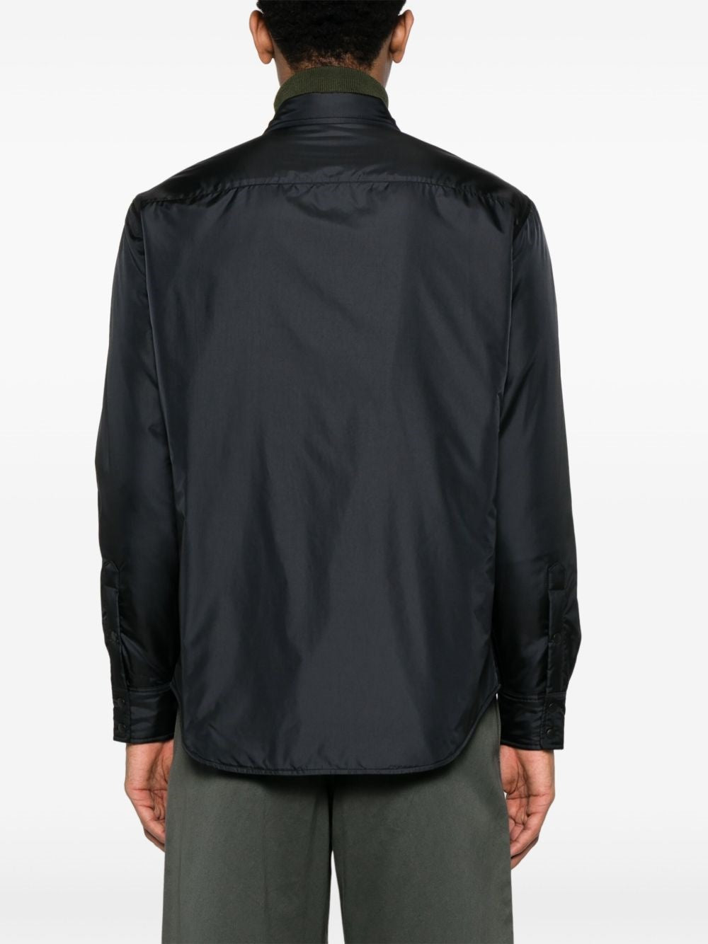 camicia imbottita 13+ uomo NERA 