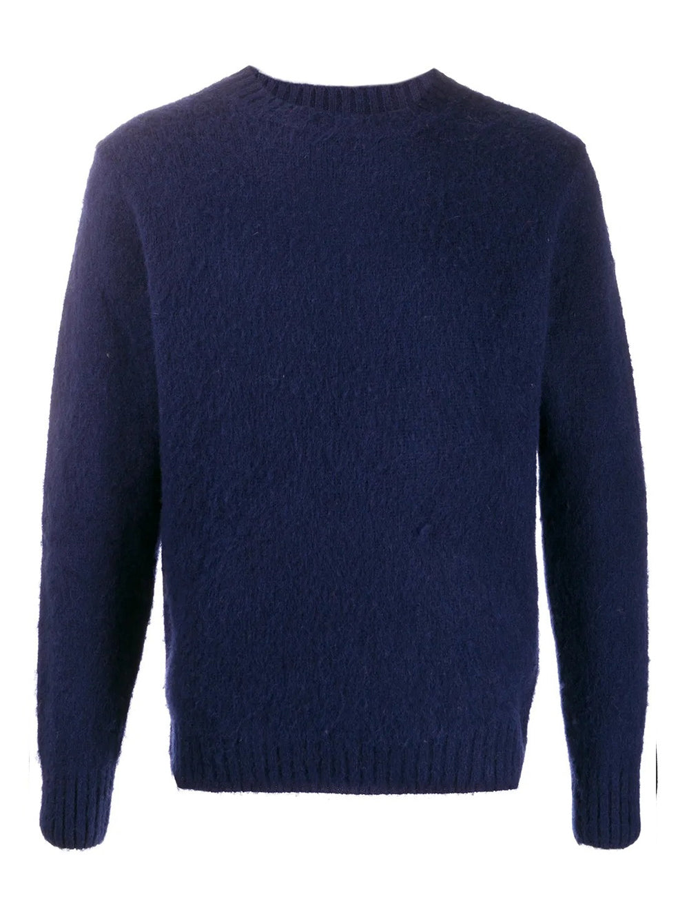 maglione girocollo uomo verde navy 