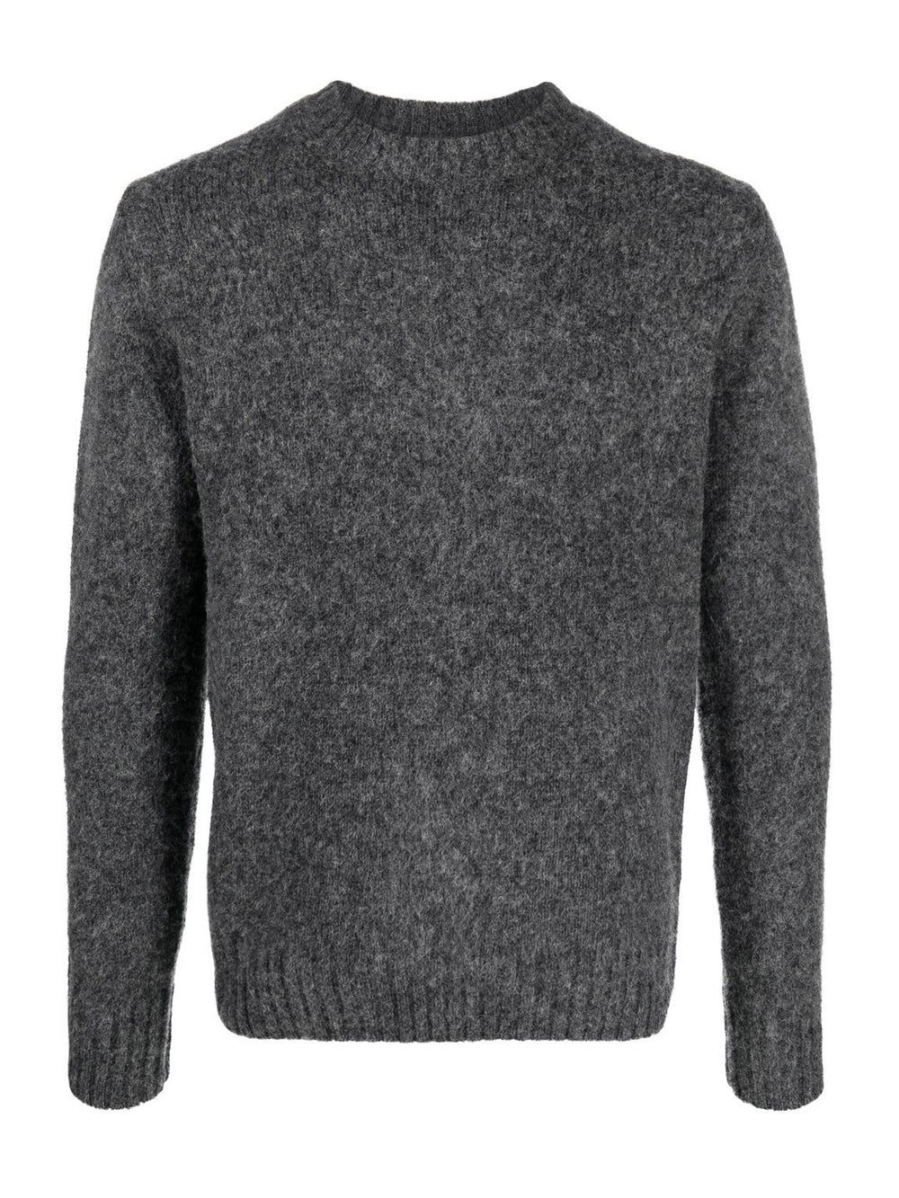 maglione girocollo uomo verde grigio 