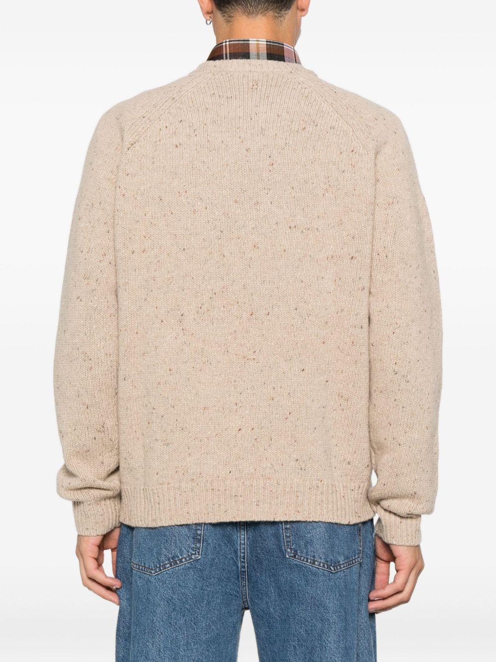 maglione anglistic uomo beige 
