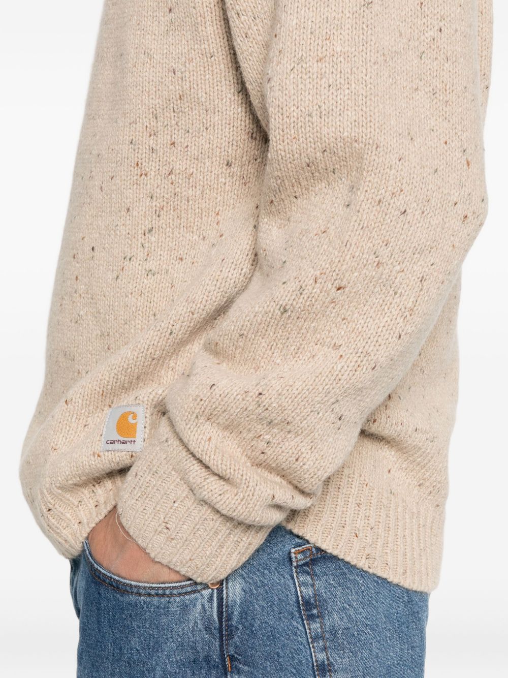 maglione anglistic uomo beige 