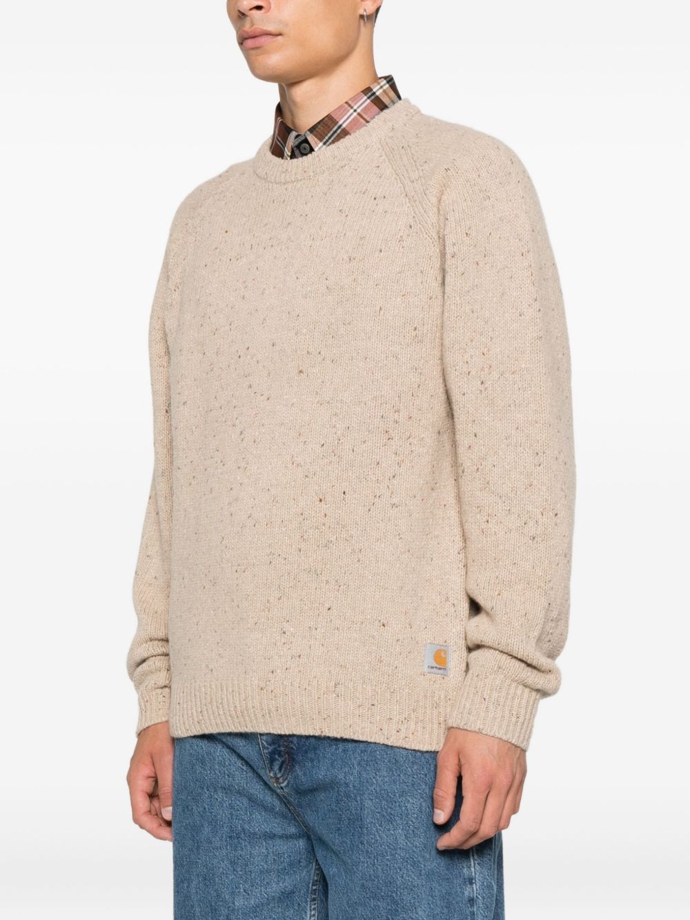 maglione anglistic uomo beige 