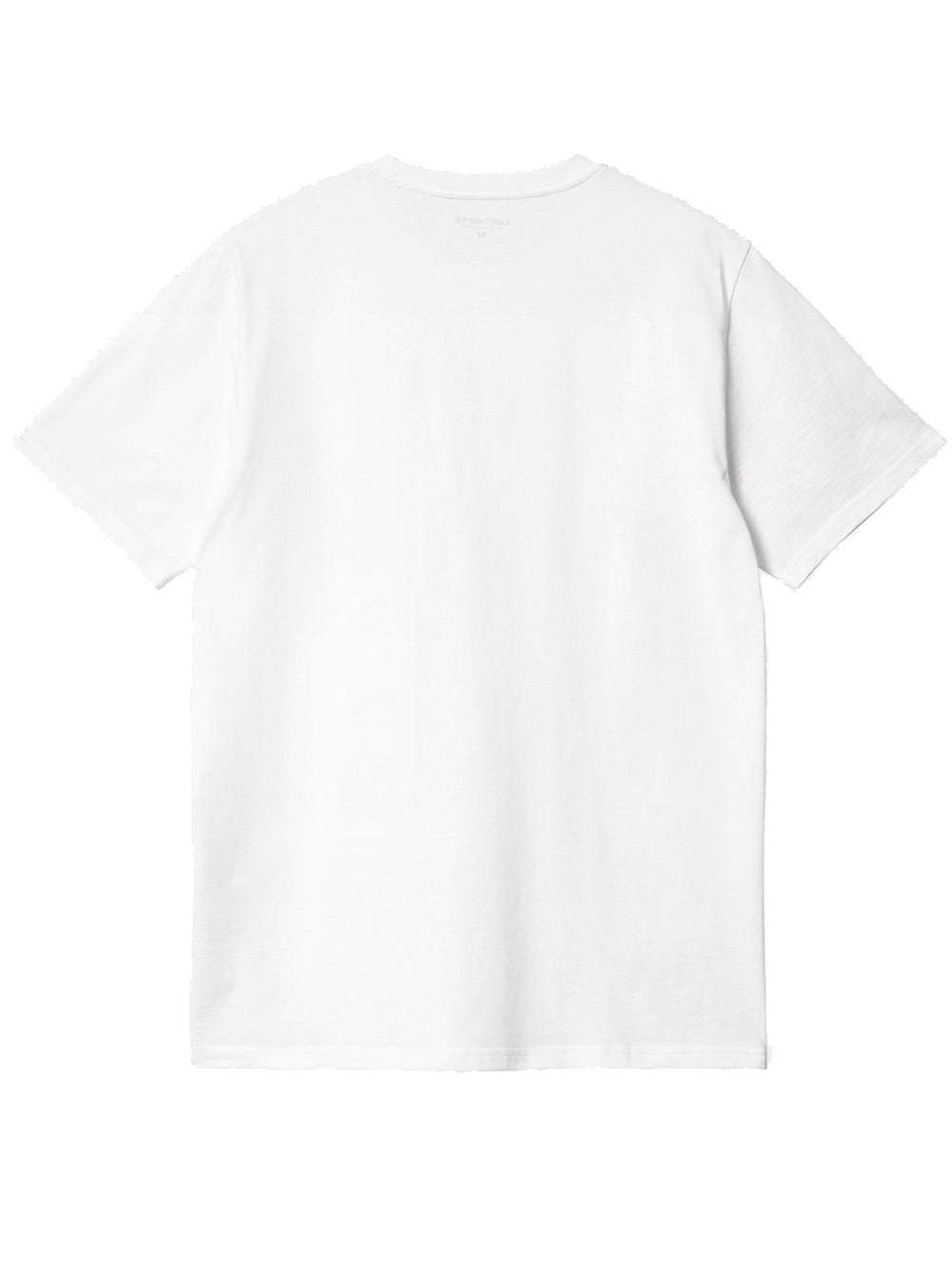 t-shirt pocket uomo bianca 