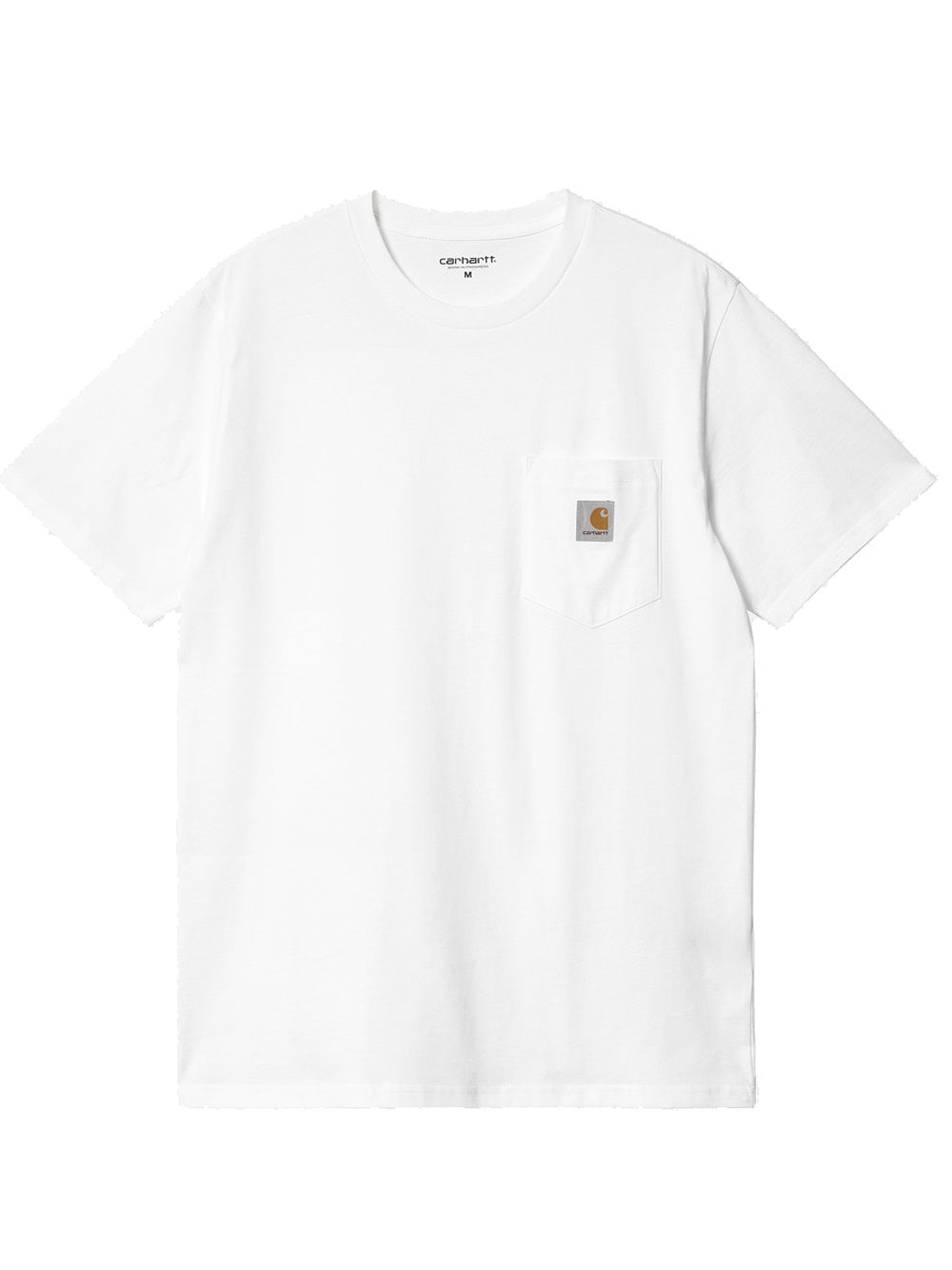 t-shirt pocket uomo bianca 