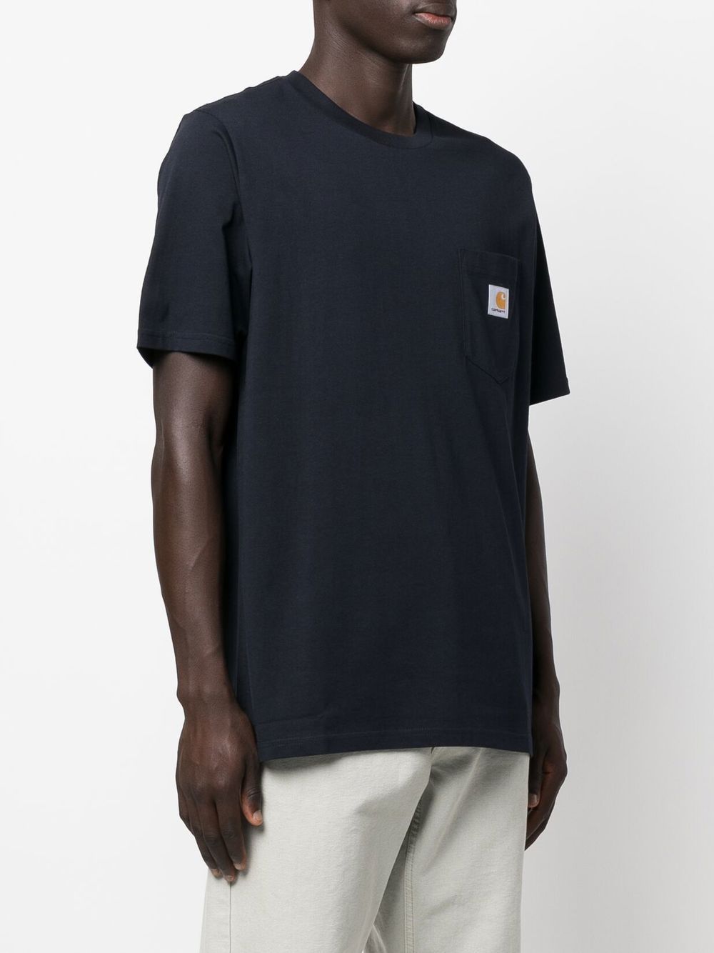 t-shirt pocket uomo navy 