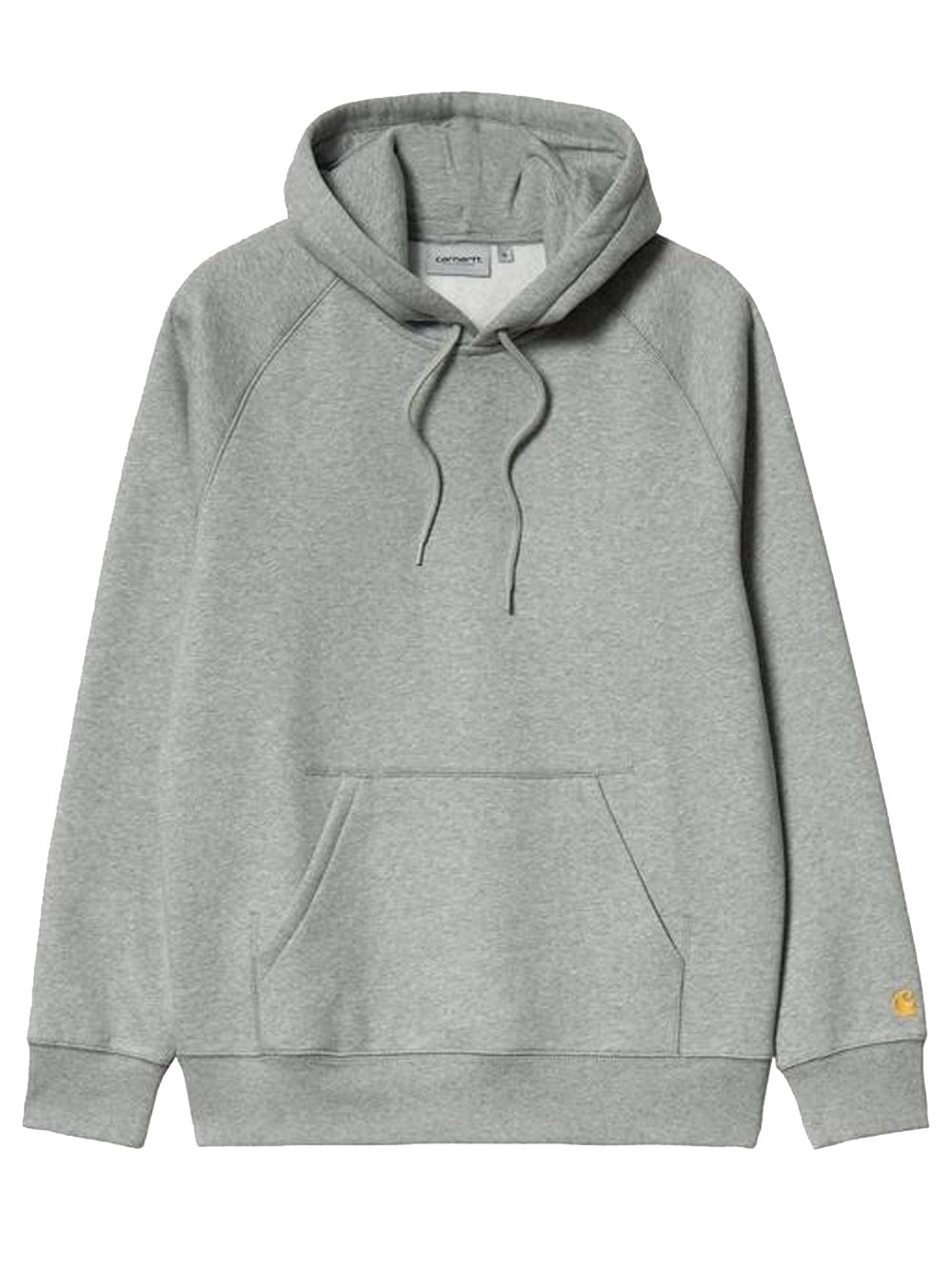 felpa chese hooded uomo grigia 