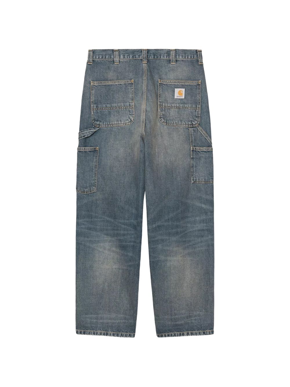 jeans og single knee uomo blu 