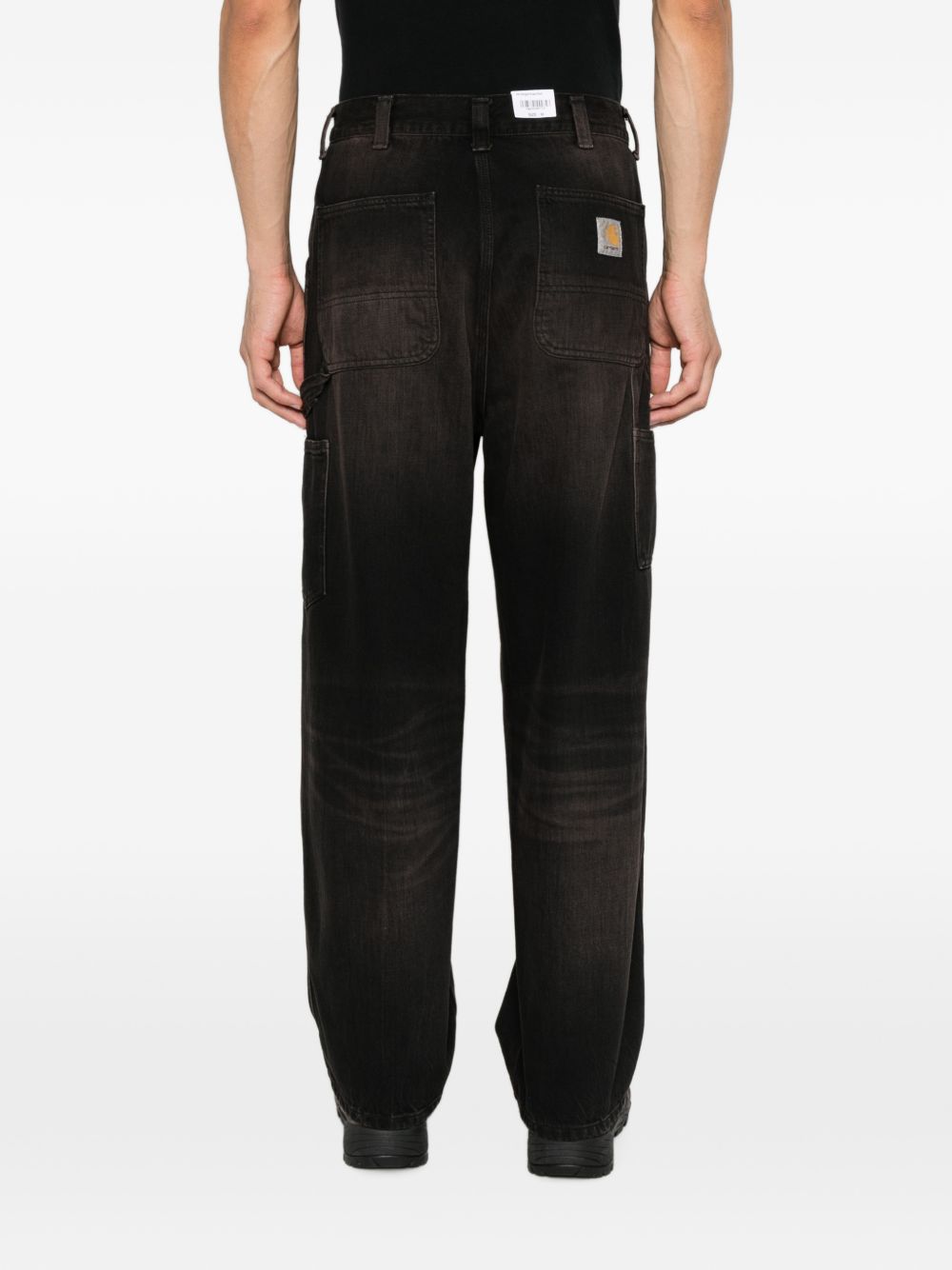 jeans og single knee uomo tobacco 