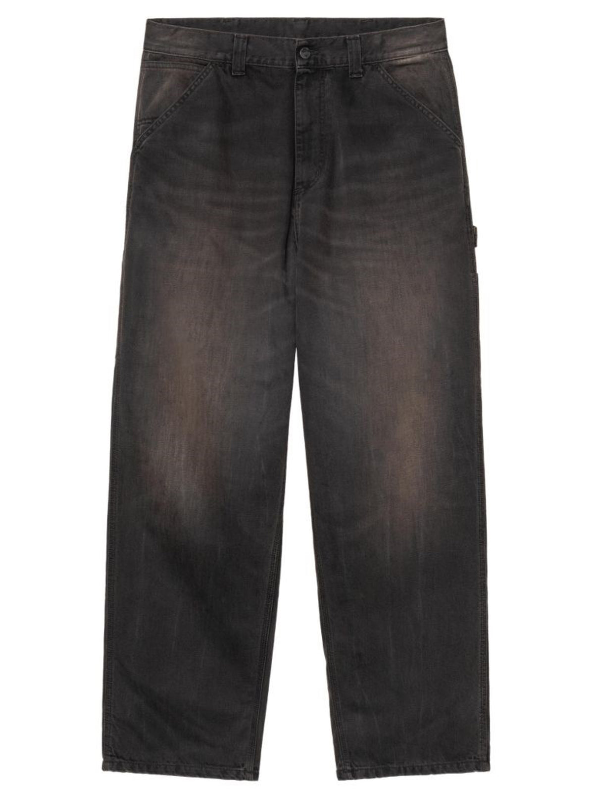 jeans og single knee uomo tobacco 
