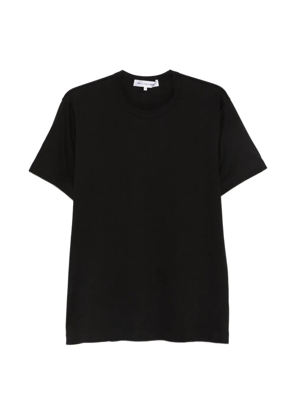 t-shirt con logo posteriore uomo nera 