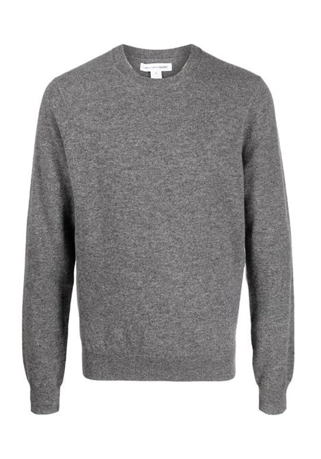 maglione girocollo uomo grigio 