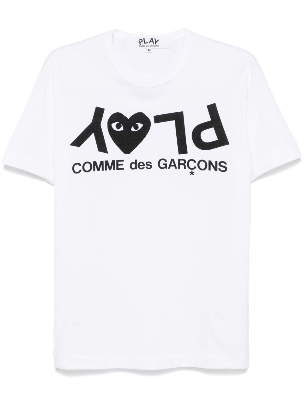 t-shirt logo print unisex bianca 