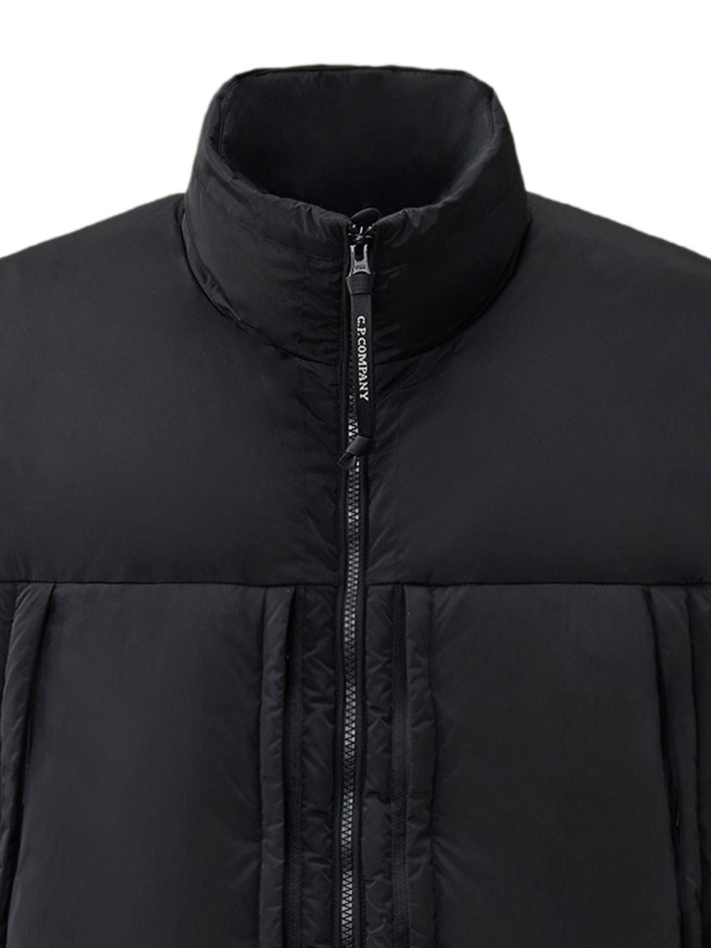 giacca extrafine merino wool mixed lens zip uomo nera 