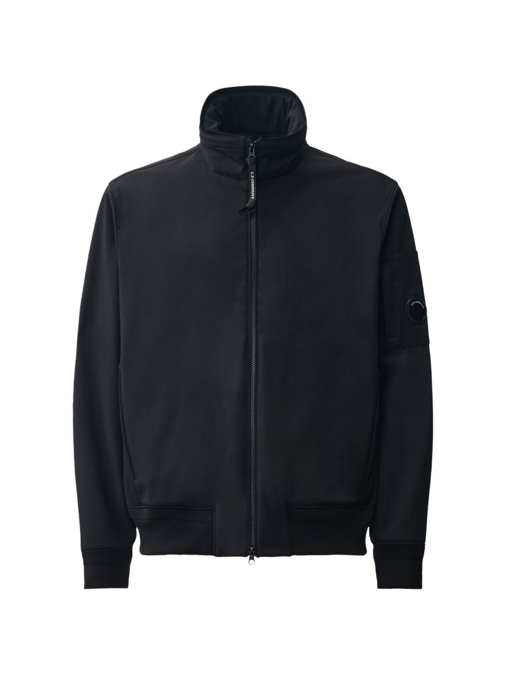 giacca shell-r concelable hood lens uomo nera 