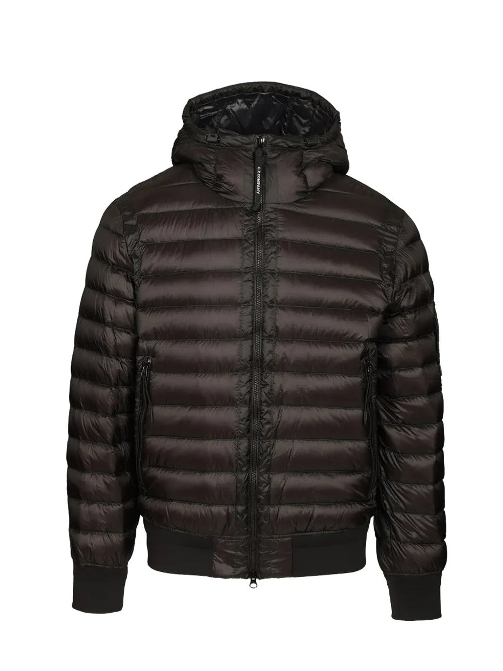 giacca d.d. shell hooded lens uomo nera 