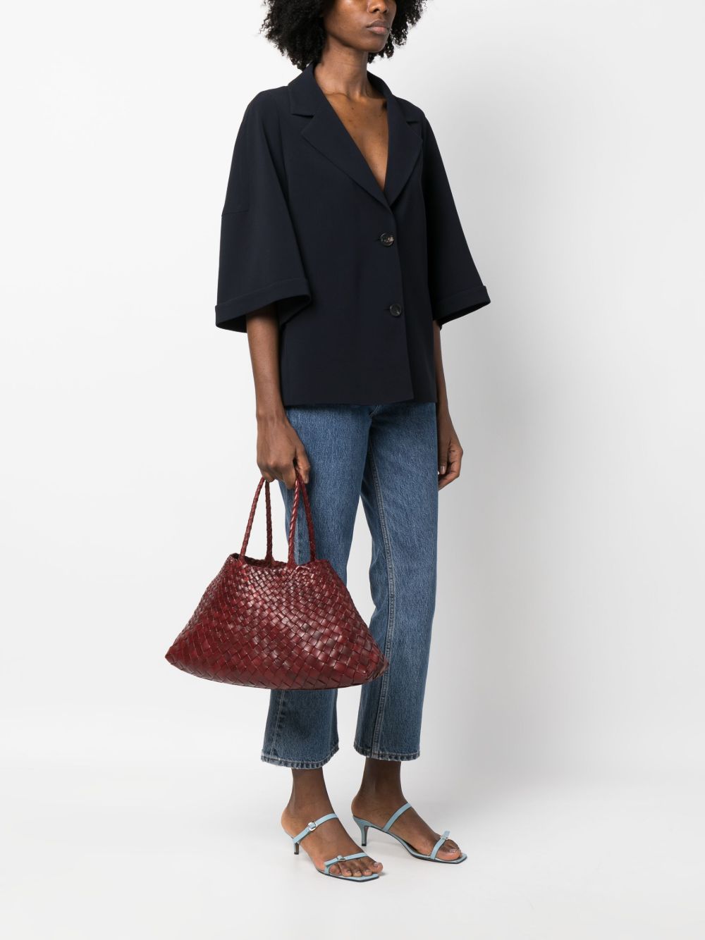 borsa santa croce big donna bordeaux 