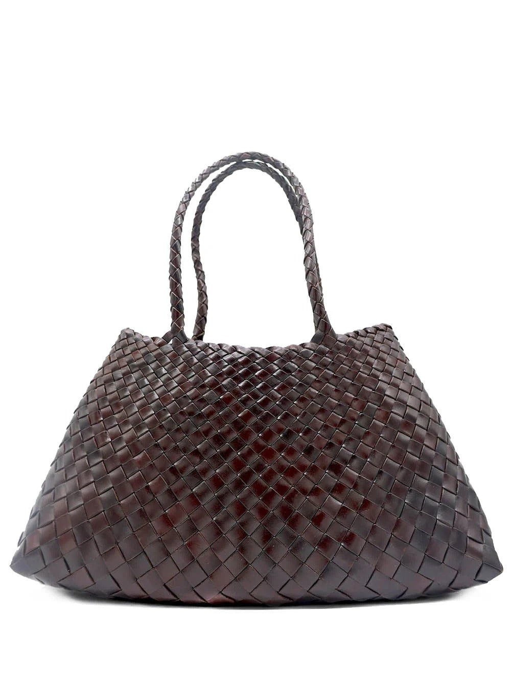 borsa santa croce big donna marrone scuro 
