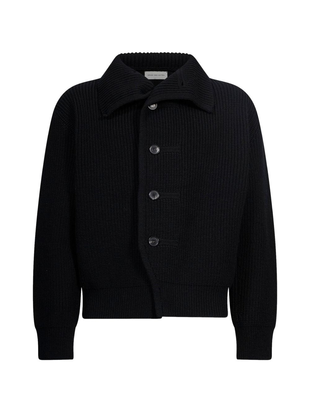 cargigan merino uomo black 