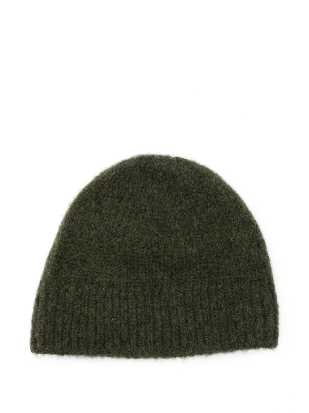 cappello beanie uomo verde scuro 