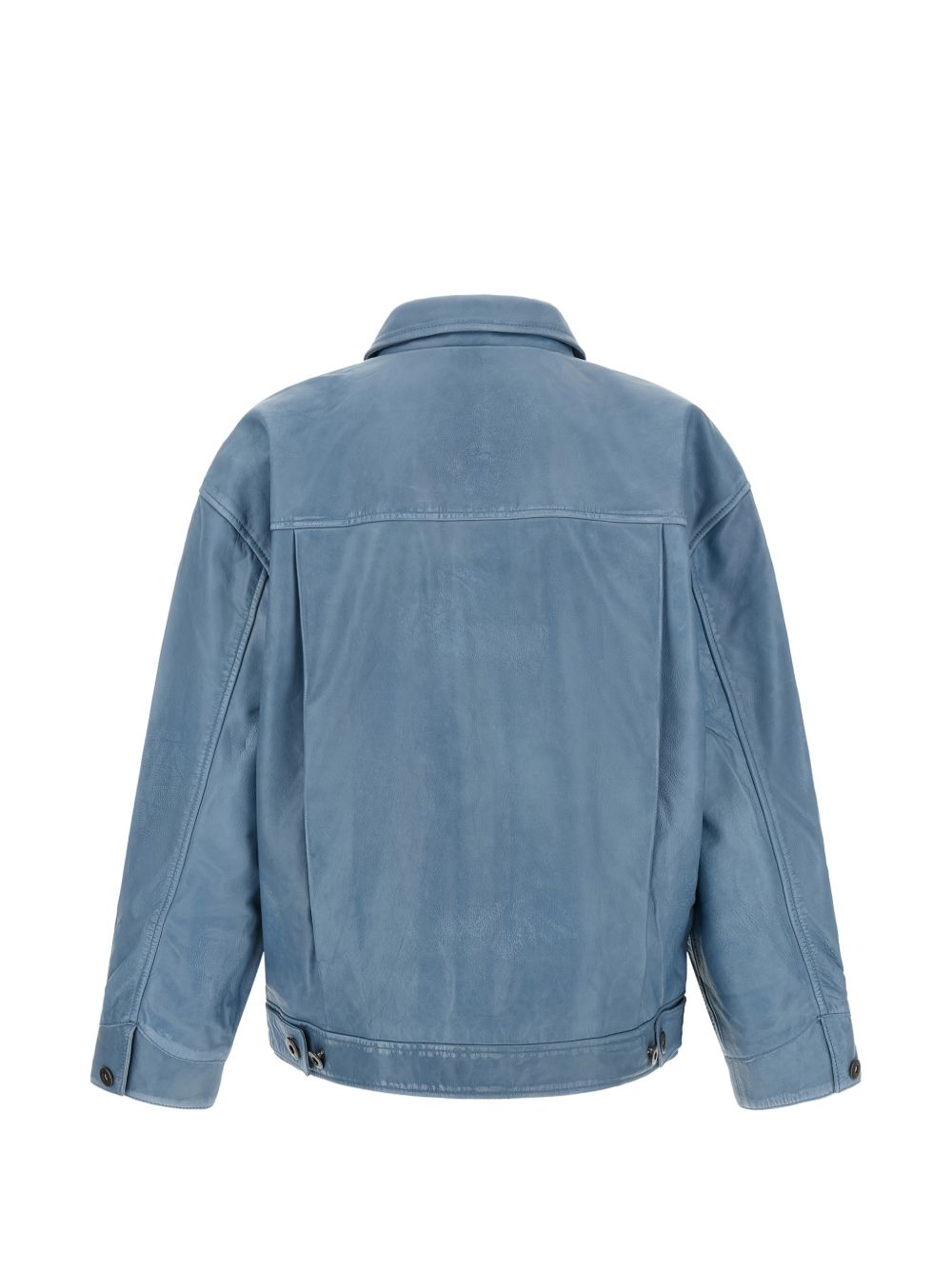 giacca trucker uomo azzurra 