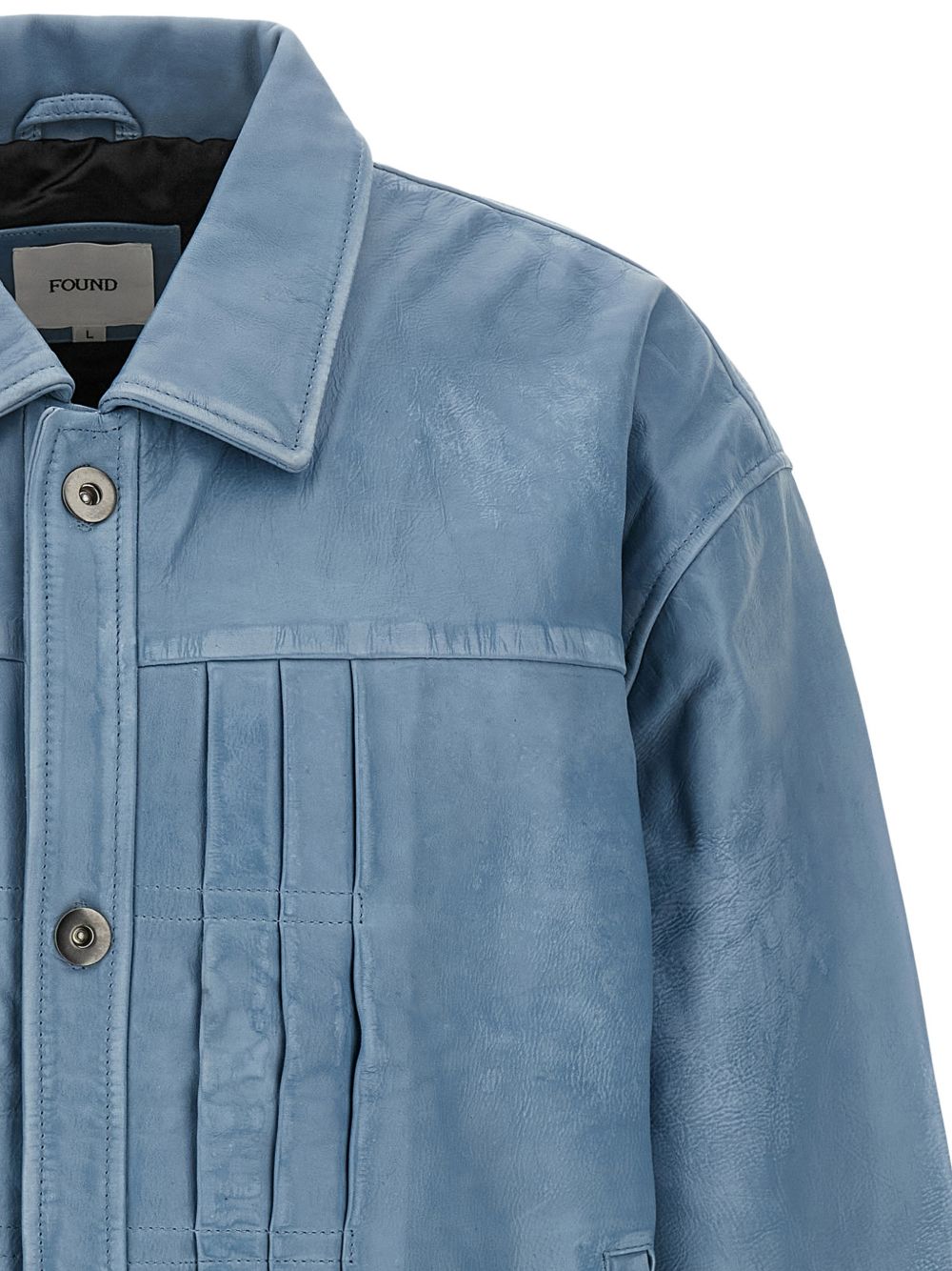 giacca trucker uomo azzurra 