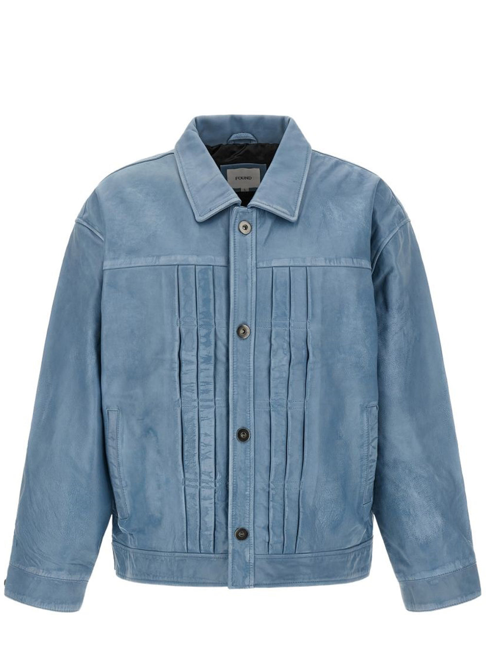 giacca trucker uomo azzurra 