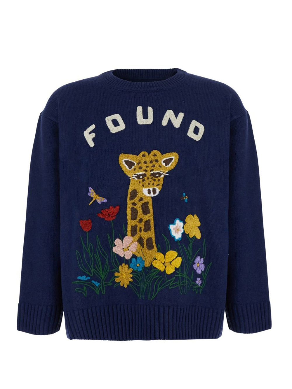 maglione wildlife uomo blu 