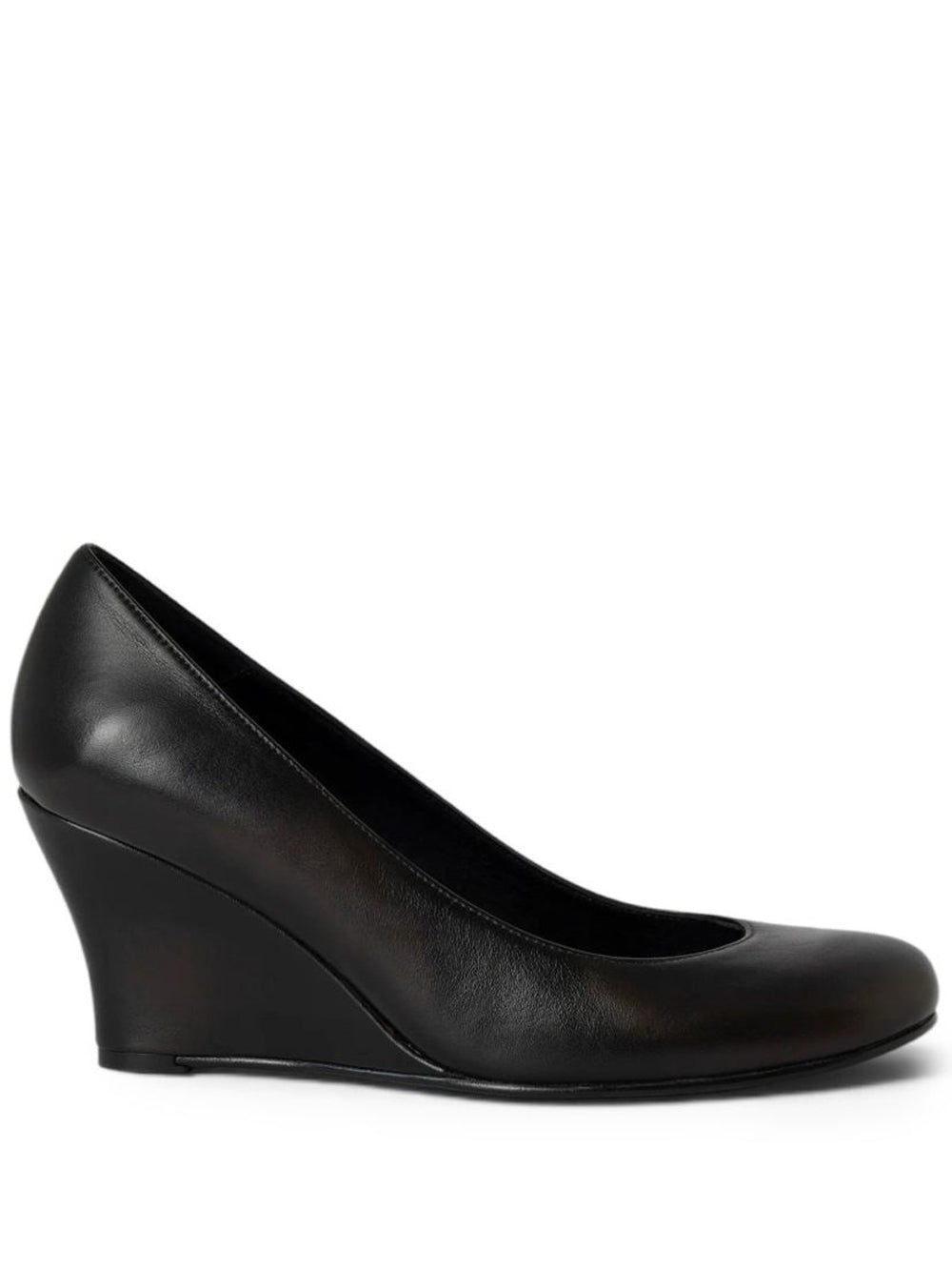 ballerine con zeppa wedges napa donna nere 