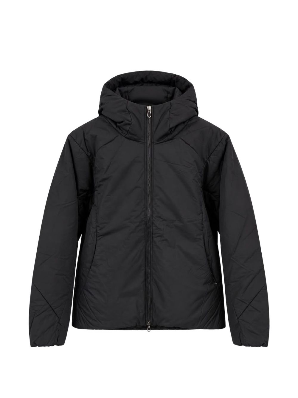 giacca tsubai insulated hoodie uomo nera 