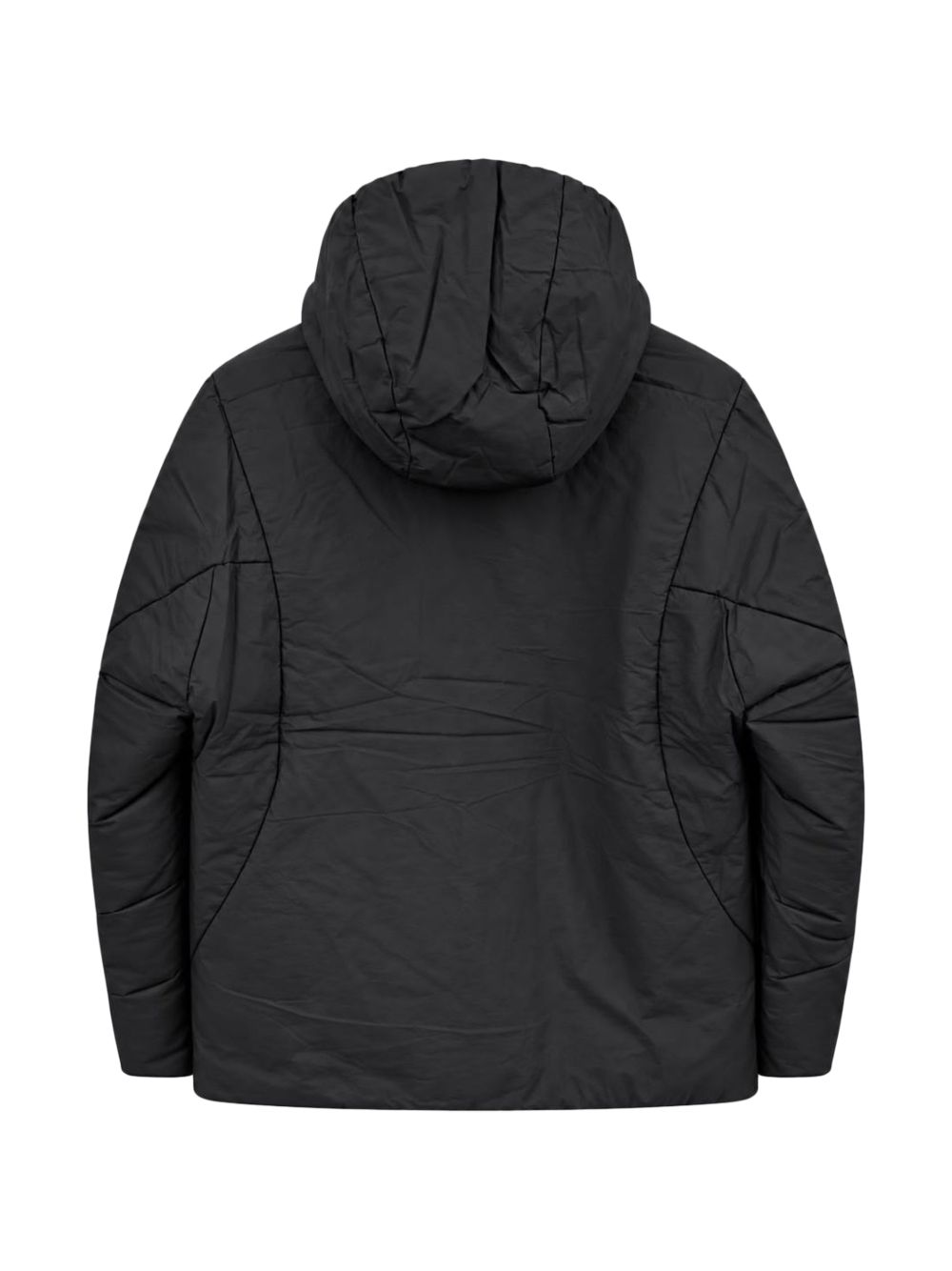 giacca tsubai insulated hoodie uomo nera 